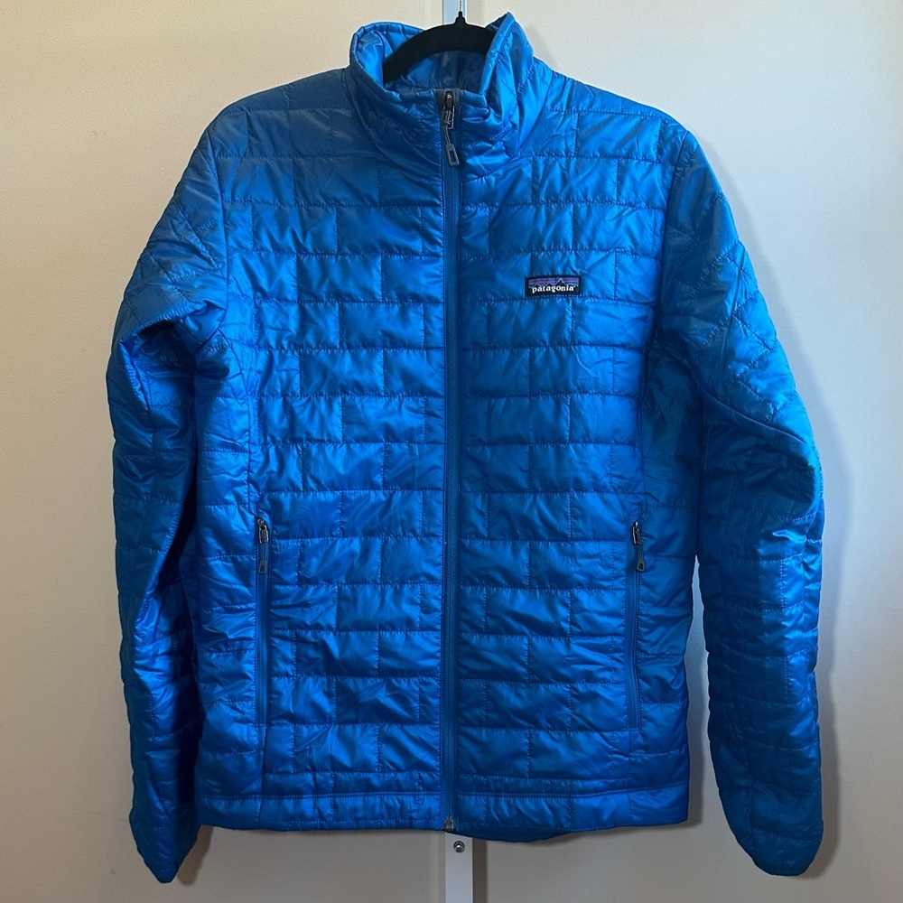New Patagonia Men’s Nano Puff Jacket - Endless Blue - Small Nwt
